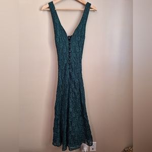Vintage Green Lace Dress Size 4/6